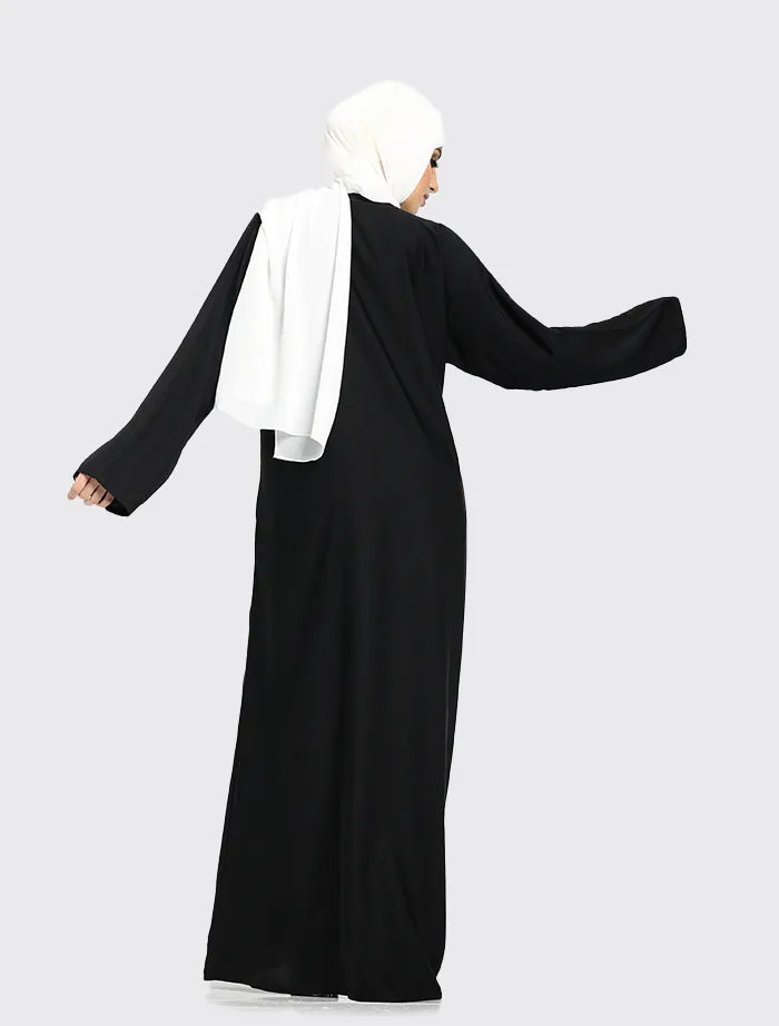 Black Basic Abaya