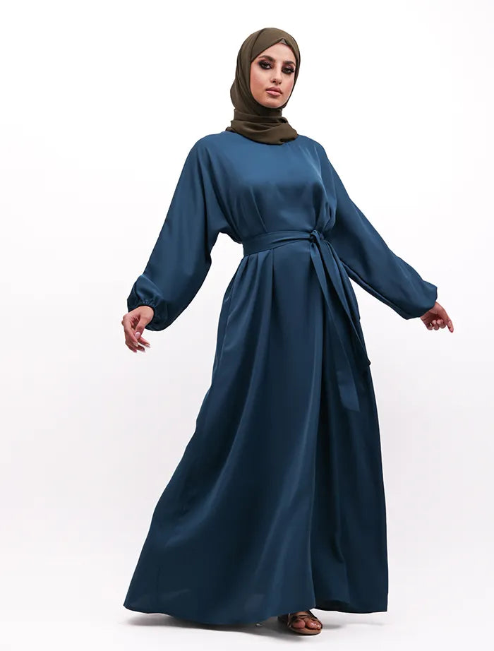 Petrol Blue Essential Abaya