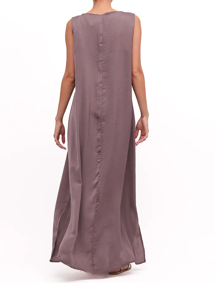 Mauve Slip Dress
