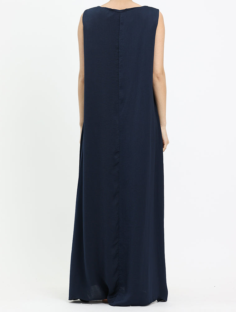 Navy Slip Dress