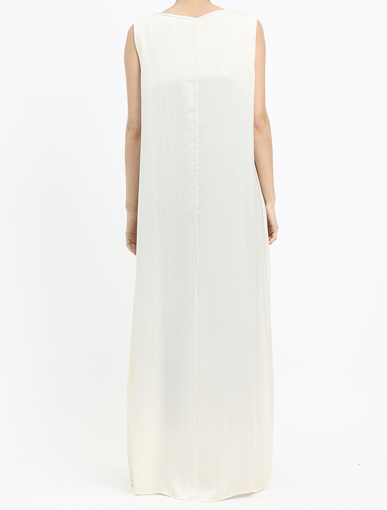 Cream Slip Dress