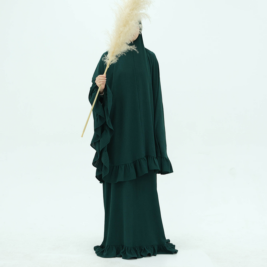 Prayer dress with Khimar