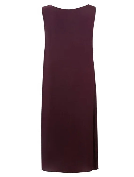 Plum Slip Dress