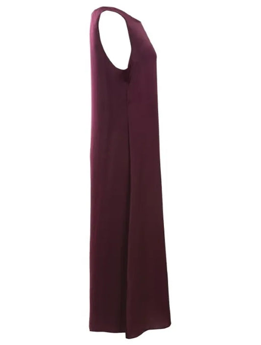Plum Slip Dress