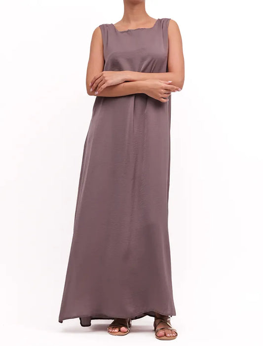 Mauve Slip Dress