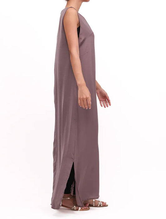 Mauve Slip Dress