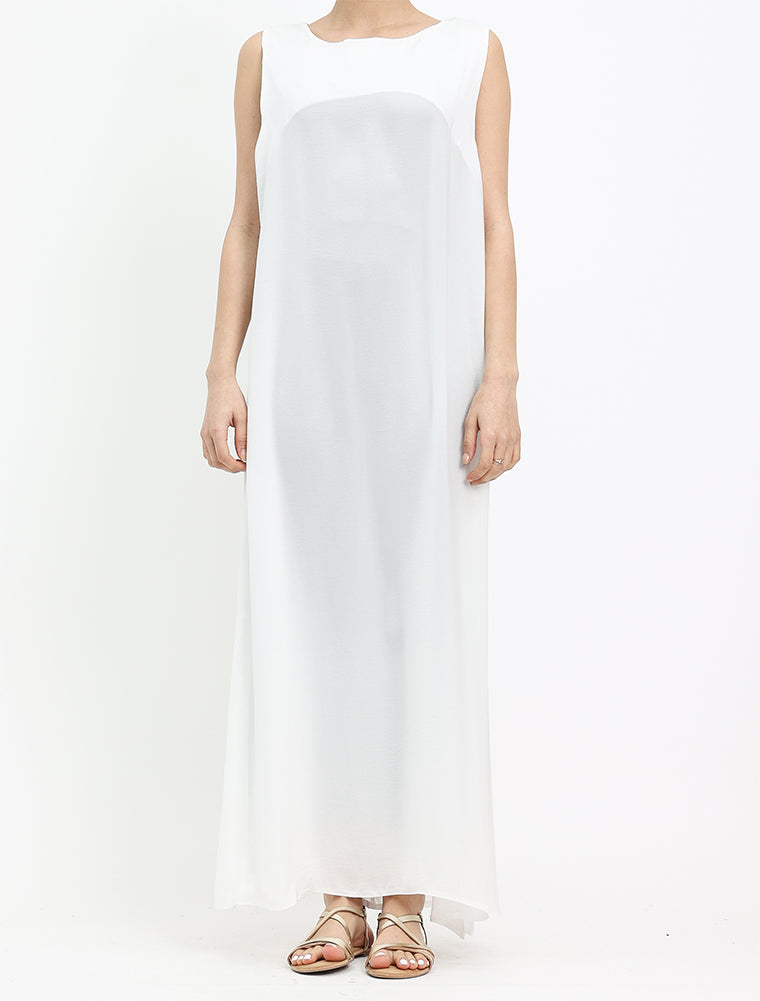 Off White Slip Dress