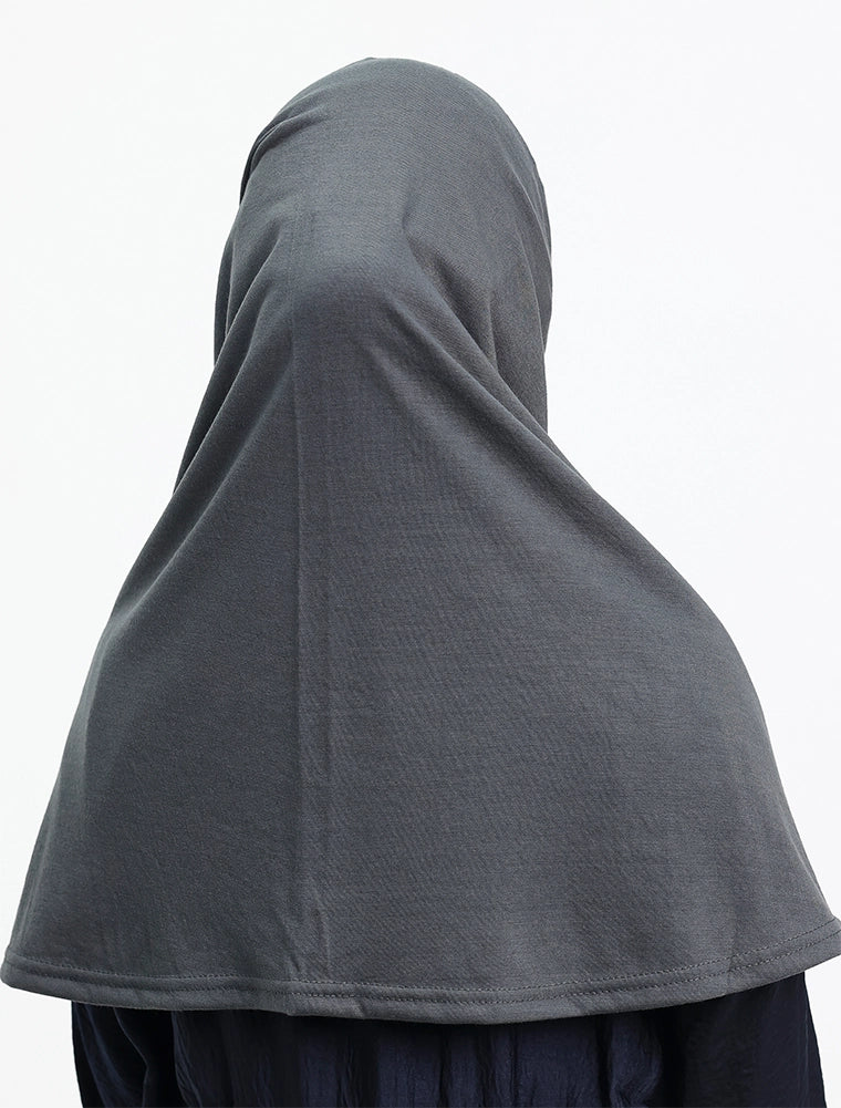 Grey Girls Jersey Burkah