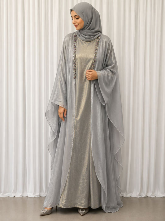organza abaya