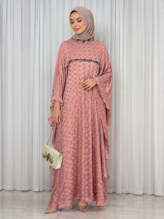 Satin abaya