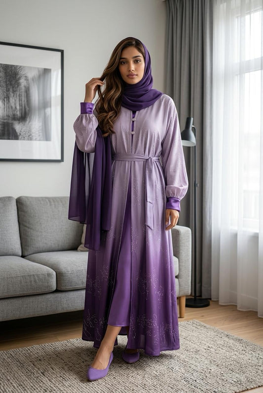 satin abaya