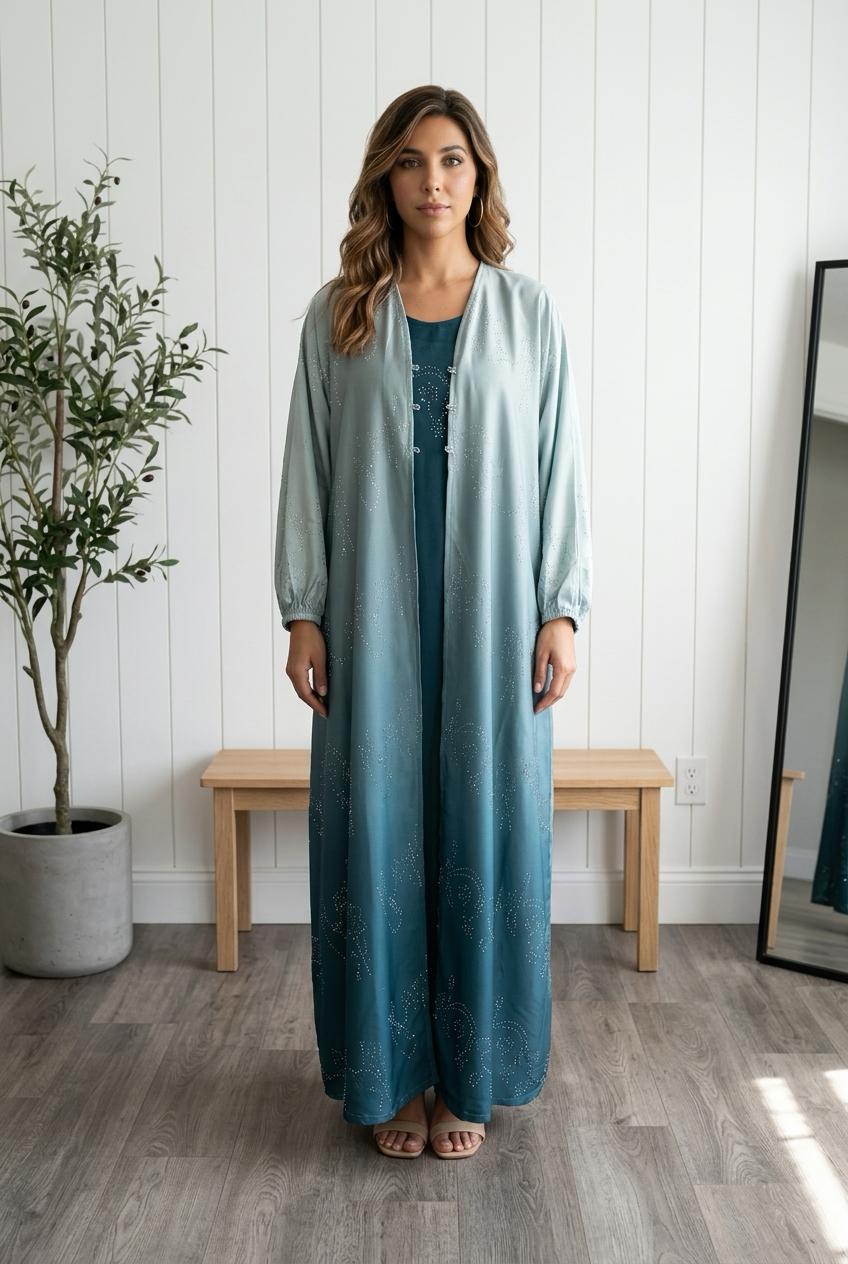 satin abaya
