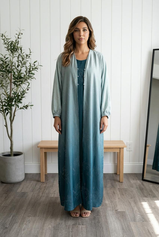 satin abaya
