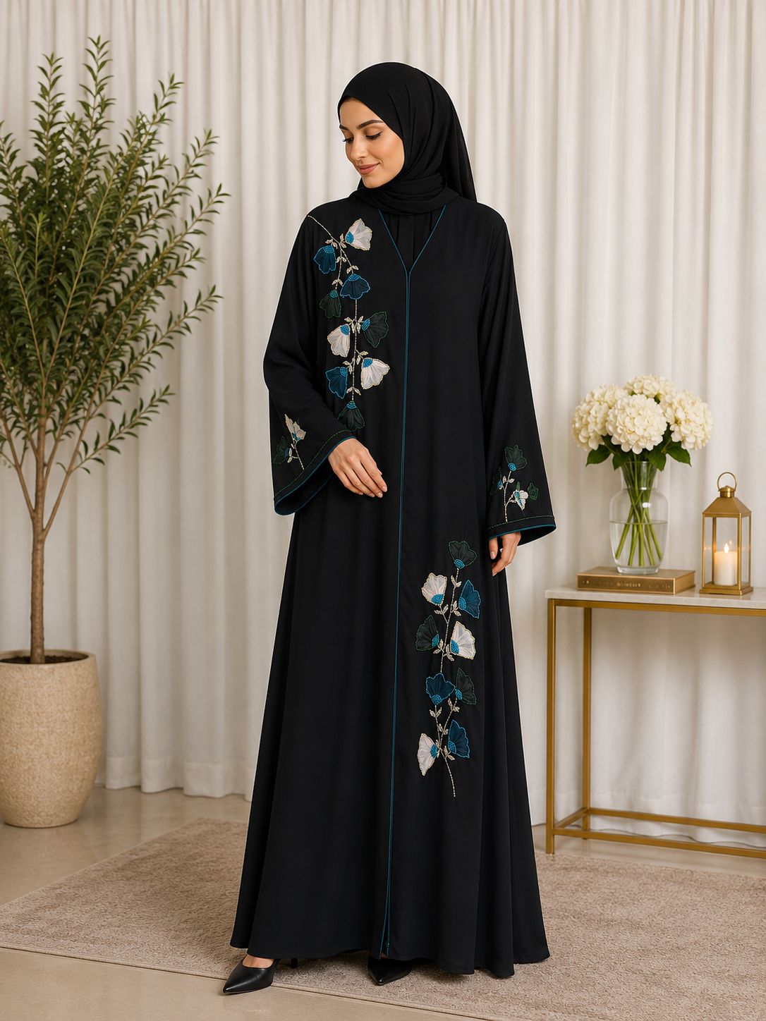 black abaya