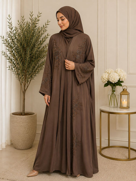 Embroidered Abaya